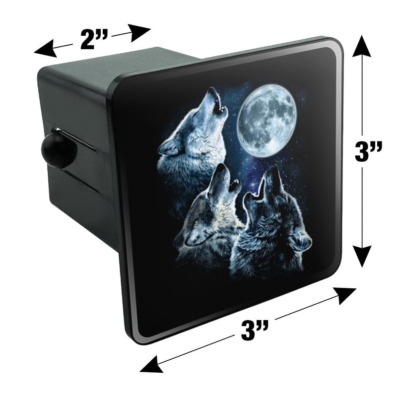 Graphics & More Howling at The Moon Wolf Pack Tow