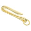 PATIKIL U Shape Hook Keychain, 2.8 Inch Long Solid Brass