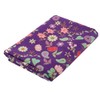 ASK-1AP-ASF-NVY Smooth and Dry Pattern Bath Towel, Asian Flower, 35.4