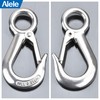 Alele 2Pack 0.5T Crane Scale Grab Hooks,Slip Hooks,Stainless Steel Lifting