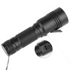 Telescopic Zoom Strong Light Flashlight High Brightness Power Display Portable