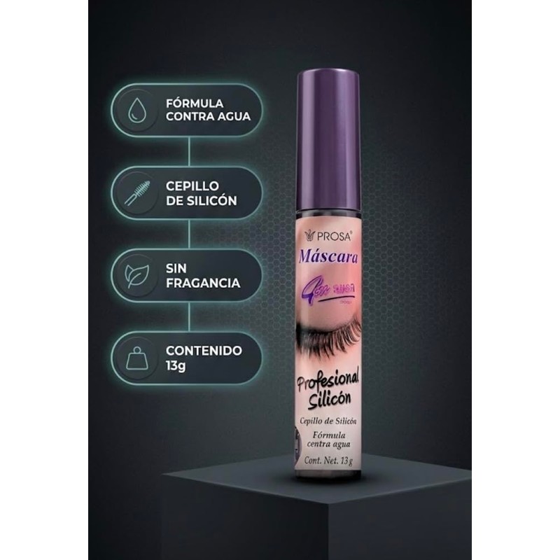 GAERO GLOBAL SOLUTION Mascara para Pestañas Rimel Microfibras 4 en