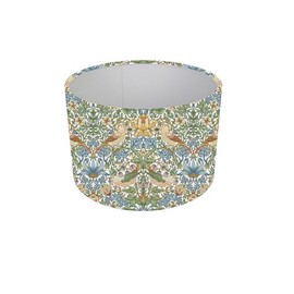 20cm (Diameter 8" x Height 7") William Morris Strawberry Thief Sky Table lamp Shade