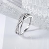 ALEXCRAFT Sterling Silver Rings for Women Men, 925 Sterling Silver