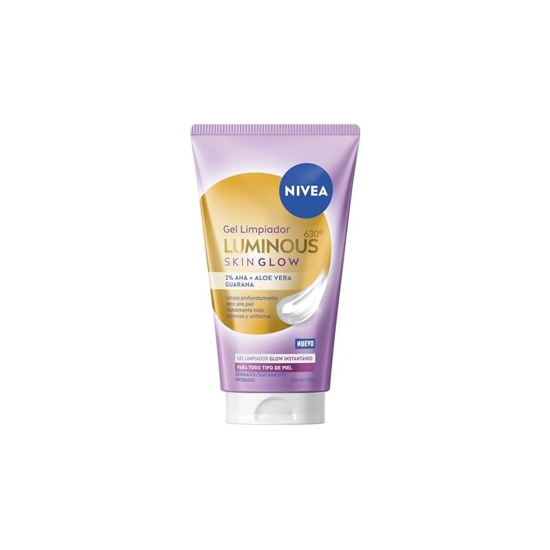 NIVEA Gel Limpiador Luminous 630 Skin Glow 150ml