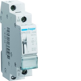 Hager EPN513 Latching Relay 24 V, 16 A, Na