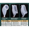 Urine Collector Bag, Prevent Leakage Portable Silicone Urinal with Catheter