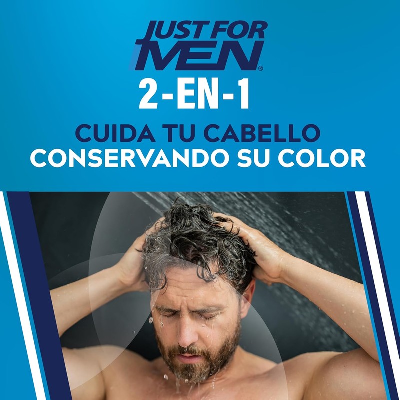 Just For Men Shampoo y Acondicionador 2 en 1 Cuidado
