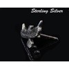 STERLING SILVER 925 AMTHGPS-043 Single Ear Sterling Silver 925 Earrings