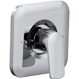Moen T2811 Rizon Posi-Temp Pressure Balancing Modern Shower Trim Kit, Valve Required, , Chrome
