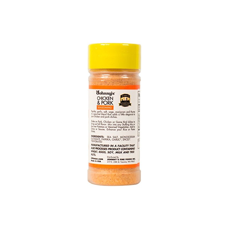 Johnny's Chicken and Pork Seasoning, 4.75 Ounce (Pack of 6)