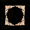 Carved Applique Wood Carved Corner Onlay Applique Applique Onlay for