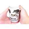 Mino Ware Traditional Japanese Yunomi Tea Cups, Japanese Cat Design