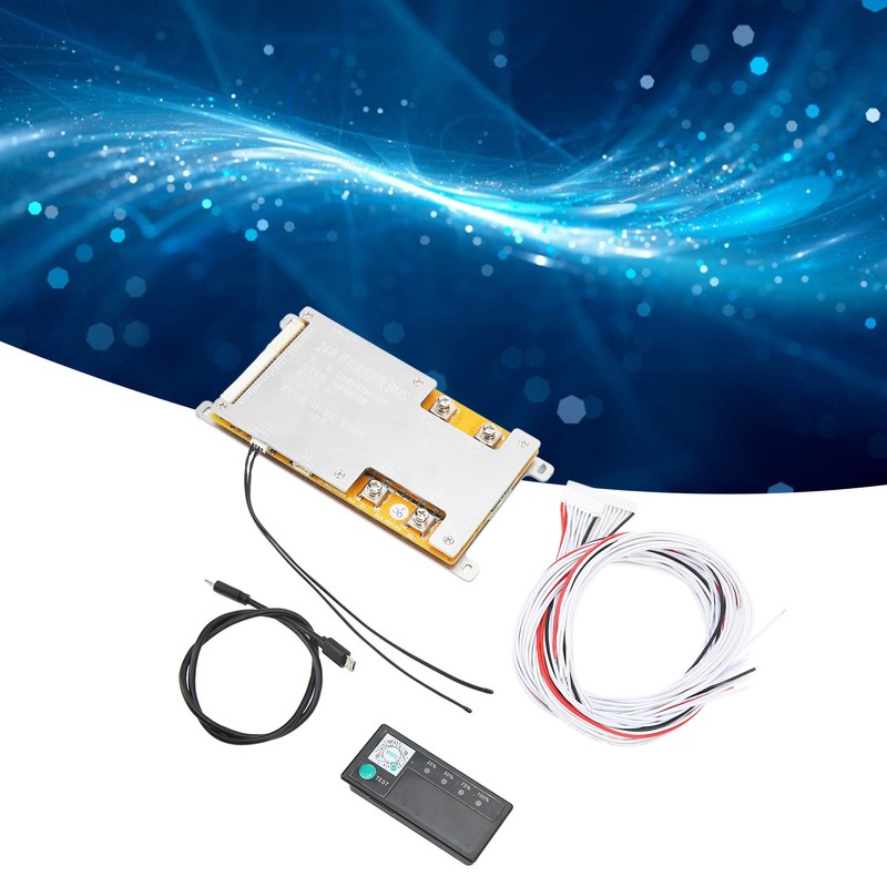 Lithium Battery Protection Board 24S 72V 120A Active Balance PCB