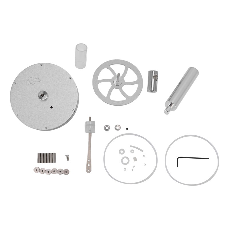 Low Temperature Stirling Engine Model Aluminum Physical Experimental Engine Model