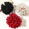 3PCS Rose Flower Hair Claw for Women Girls, Elegant Boho