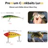 UperUper Fishing Lures Kit Set, Baits Tackle Including Crankbaits, Topwater