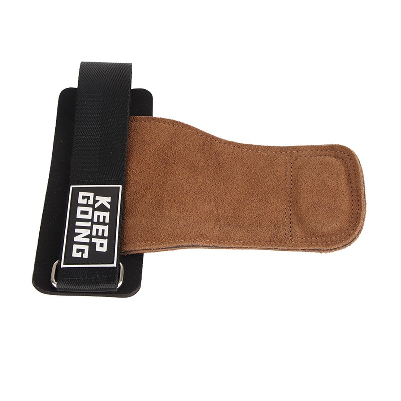 2 Pcs Pull Up Hand Grips 3 Layer Thickened Leather