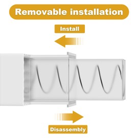 Showingo Towel Bar Replacement Rod 24 Inches Adjustable Spring End Wall Mount Replacement Towel Bar for Ceramic Holder Bathroom Kitchen Towels Bars Storage (White Towel Holder) (2PCS)