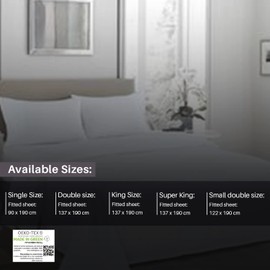 Fitted Bed Sheets 30cm 12 inch Deep Soft Comfy Microfiber Fabric with Easy care Non Iron and Discolour Resistant White - Double