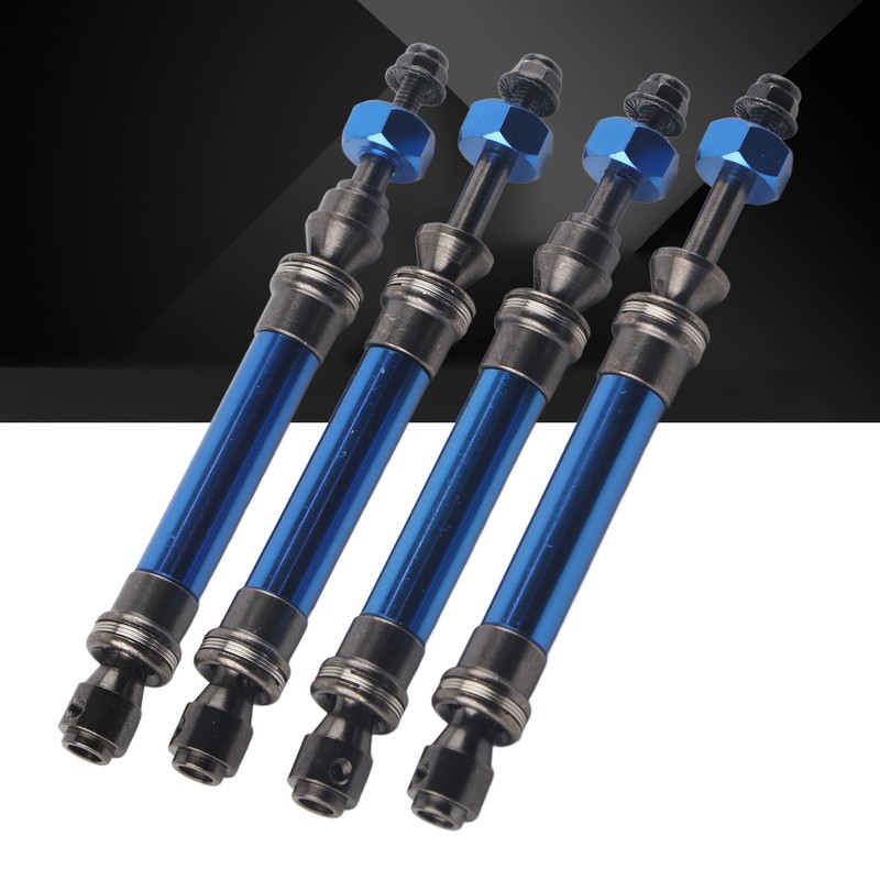 4Pcs CVD Front Rear Drive Shaft Metal Transmission Axle for