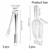 10 Pcs Sweet Scoops and Tongs Set, 5 Sugar Tong