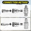Qoroos 4 Sets NPT 1/4 Inch Quick Connect Pressure Washer
