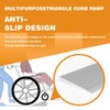 Threshold Ramps for Doorways Self-Adhesive Threshold Ramp for Doorways, Wheelchairs,