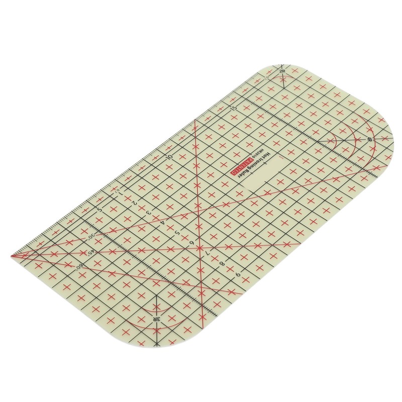 Hot Hem Ruler Professional Heat Resistance Flexible Slip Resistance Sewing