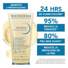 Bioderma Atoderm Aceite De Ducha Dermo Limpiador, 100ml