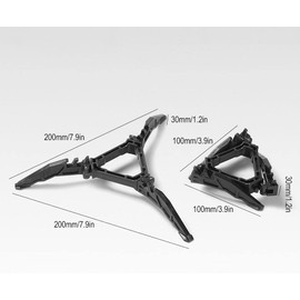 Orange Fuel Can Stabilizer for Camping Stoves, Mini Foldable Outdoor Camping Hiking Cooking Gas Tank Stove Stand, Stoves and Grills, Foldable Cartridge Canister Tripod Bracket, Camping Stoves