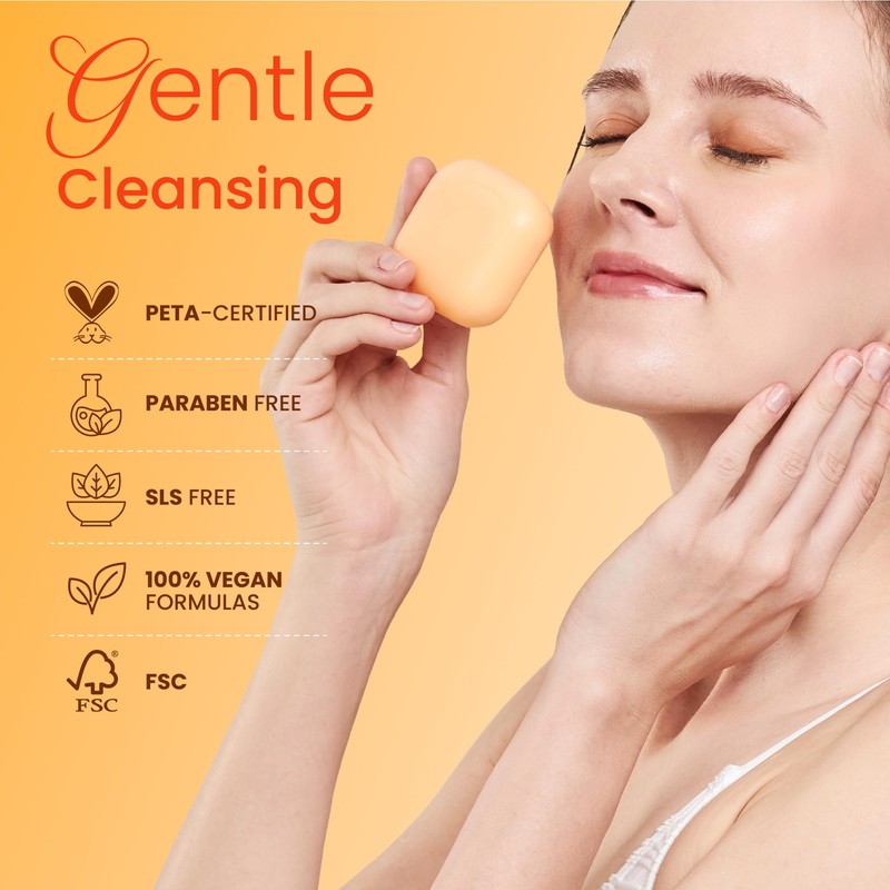 Koji White Kojic Acid & Vitamin C Brightening Soap, Hydrating