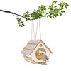 Nesting Box for Birds, Hanging Bird House, Sturdy Nesting Box,