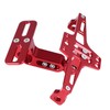 Adjustable License Plate Frame with Light Aluminum Alloy Mudguard Eliminator