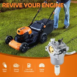 Carburetor for 594601 796587 591736 19HP 19.5HP 20HP 20.5HP 21HP Engine for Craftsman Riding Lawn Mower Tractor Intek Single Cylinder OHV Motor Nikki Carb with Air Filter