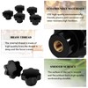 GUNGY Star Grip Nut Star Screw M8 Internal Thread Clamping