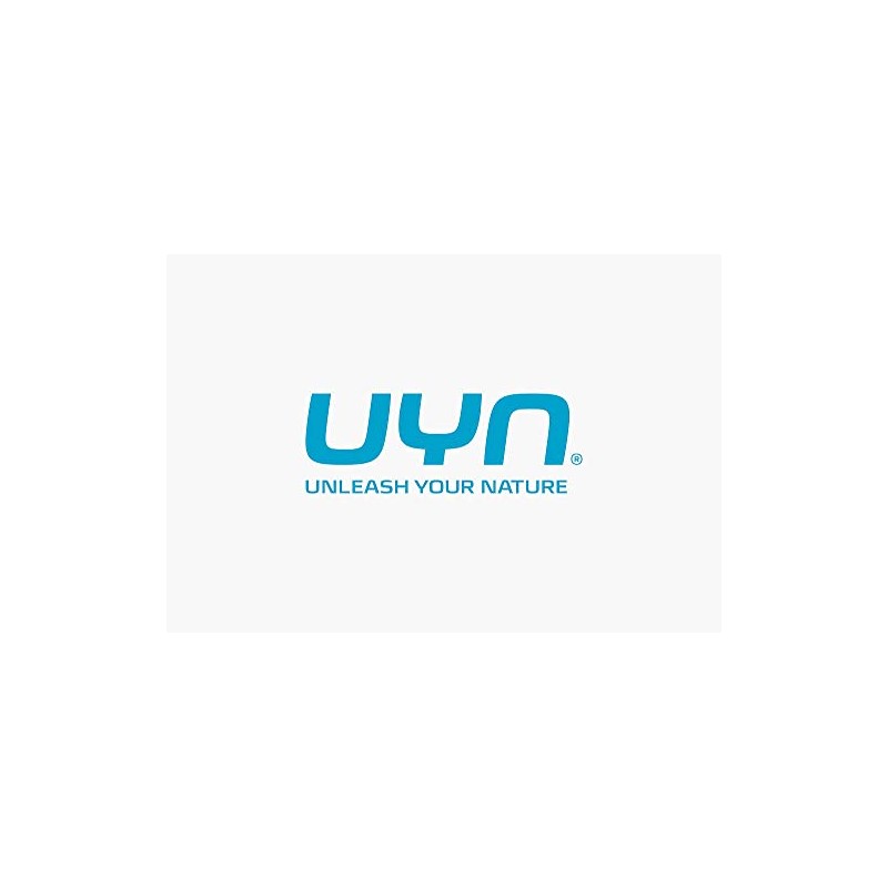 UYN Men's Run Trail Challenge Sock, Black/White, M EU