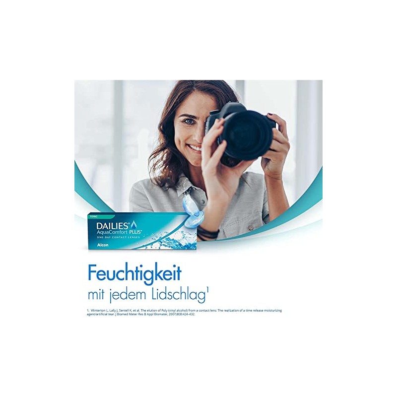 Dailies AquaComfort Plus Toric Tageslinsen weich | 90 St√ºck |