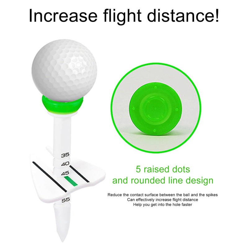 Golf Driver Tees | Adjustable Golf Ball Tee - Height