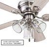 Portage Bay 51437 Renton Ceiling Fan, 42, Brushed Nickel