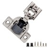 STIANC 60 Pack 1/2" Overlay 2D Soft Close Hinges for