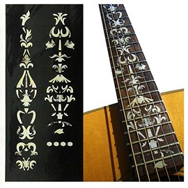 ジャカモウ(Jockomo) Stick to Guitar Inlay 2 Sticker/Decal (FT-056VT-WT)