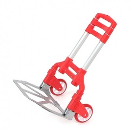 Goraesil Foldable Hand Cart Hand Cart (Red)