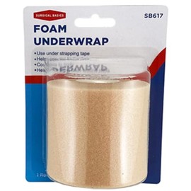Surgical Basics Foam Under Wrap Support Strap Physio Tape Bandage Body 65mmx27m