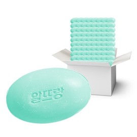 Altteurang Green Face Soap 1 Box (130g x 80 pieces) / 알뜨랑 세면 비누 그린 1박스 (130g X 80개입)