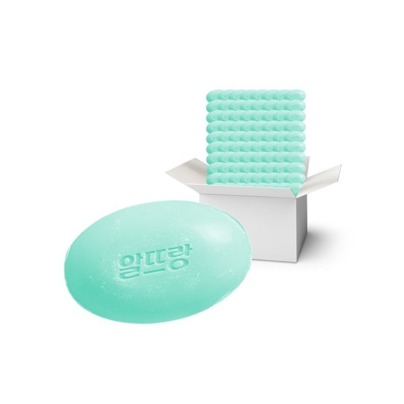 Altteurang Green Face Soap 1 Box (130g x 80 pieces)