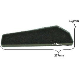 Unbranded Coolster  50cc F1, F2, & F3,  GY6-50 Scooter Foam Air Filter Element