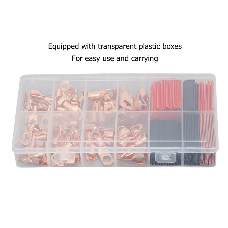 150 Pcs Set Wire Lugs Heat Shrink Tubes Set Thickened