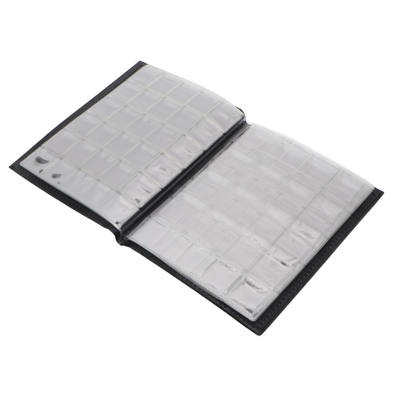 Coin Collecting Holder Album 250 Pockets Transparent PVC Thick Waterproof