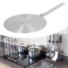 Heat Diffuser Induction Plate with Handle Kitchen Induction Cooker Adapter